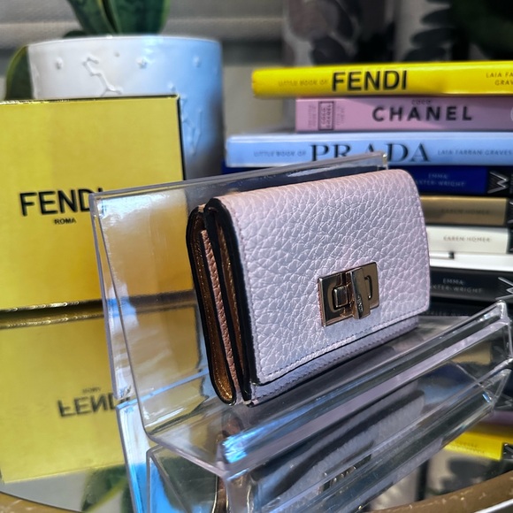 Fendi Peekaboo Kiss-lock Compact Wallet - Picture 3 of 12